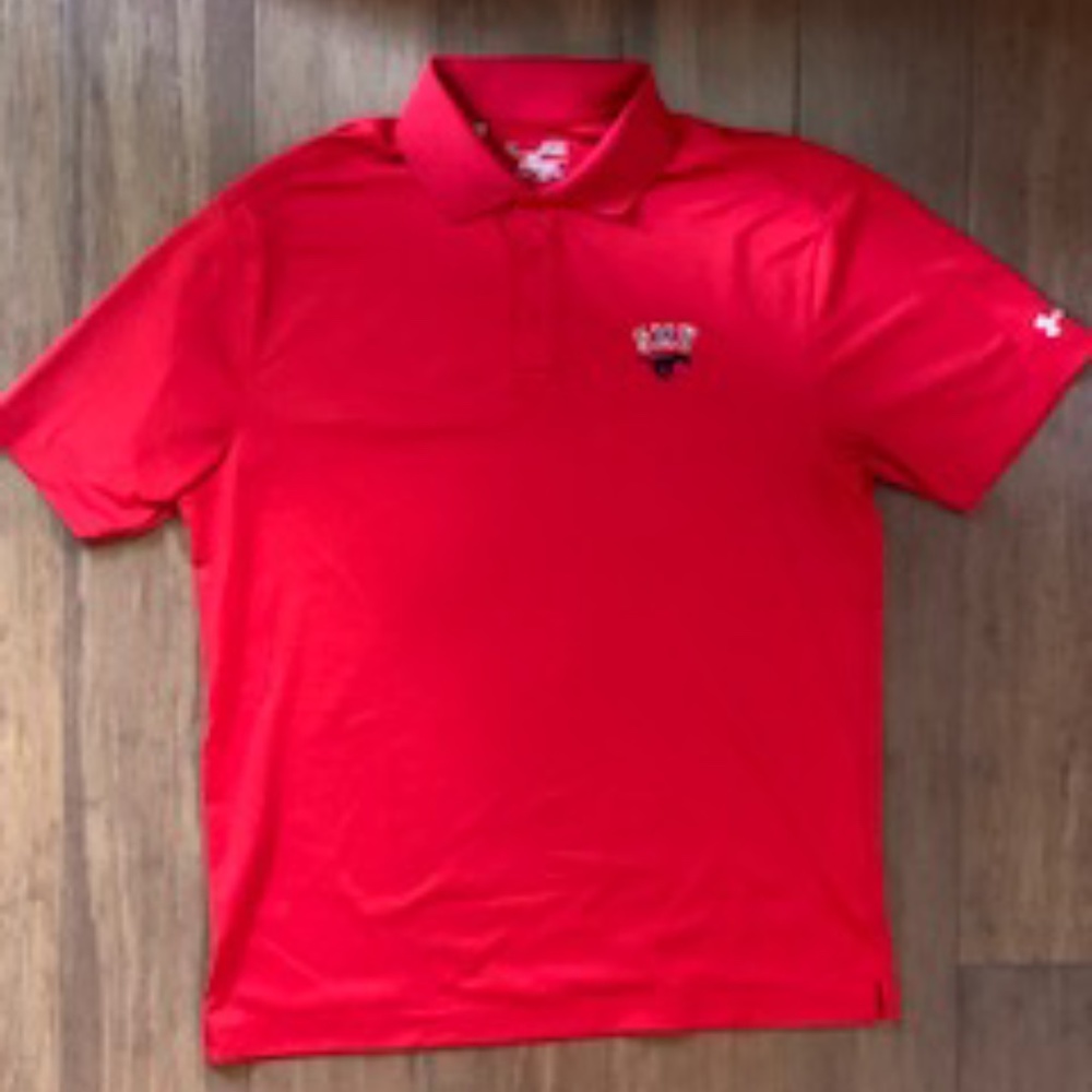 Red SMU Polo
